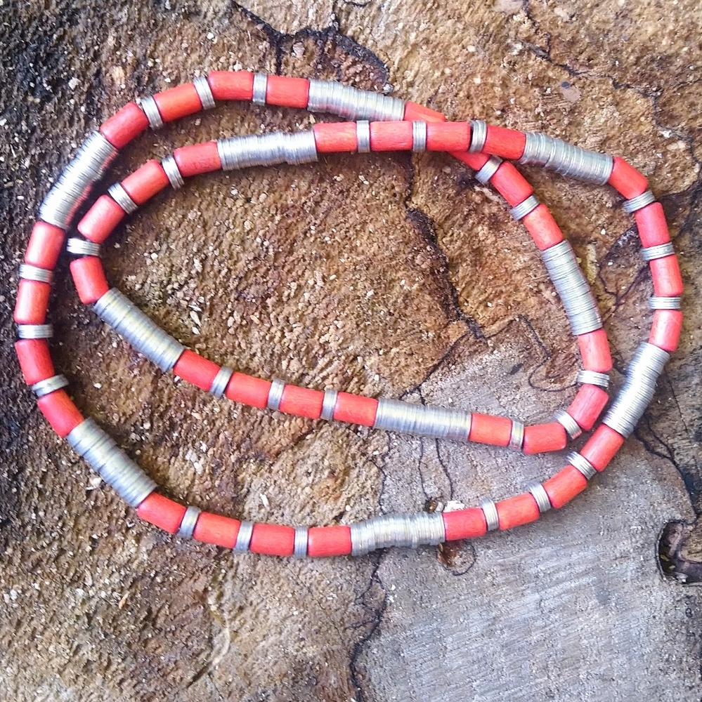 Vintage Finnish Scandinavian Aarikka Tamara Necklace